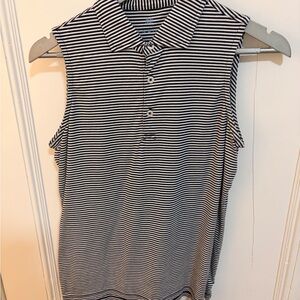 Renwick Sleeveless Polo Top